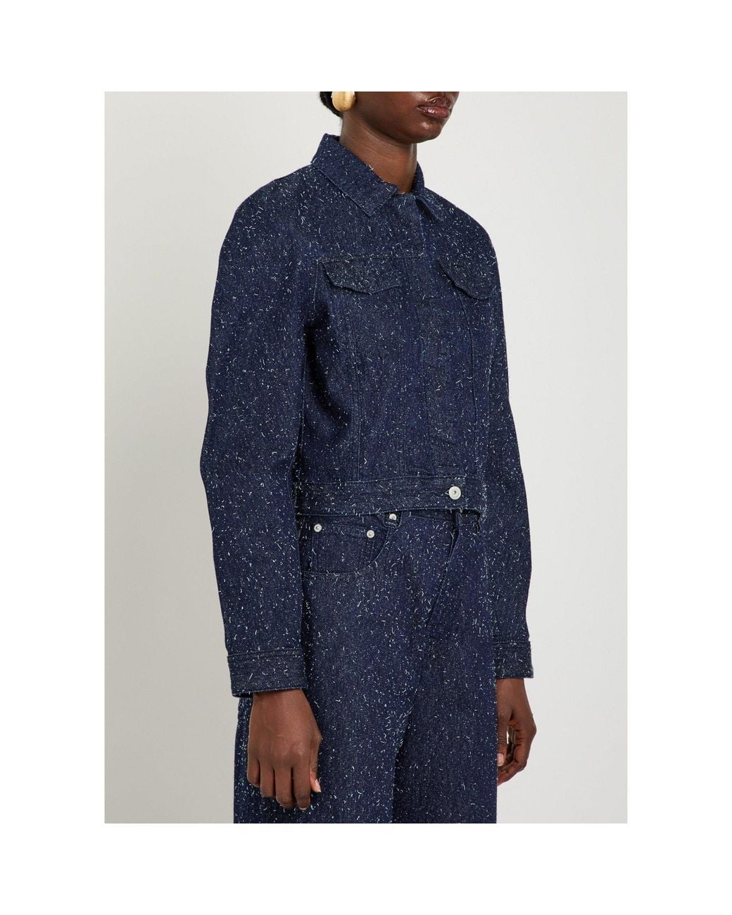 Jacquemus Blue Simple Denim Jacket