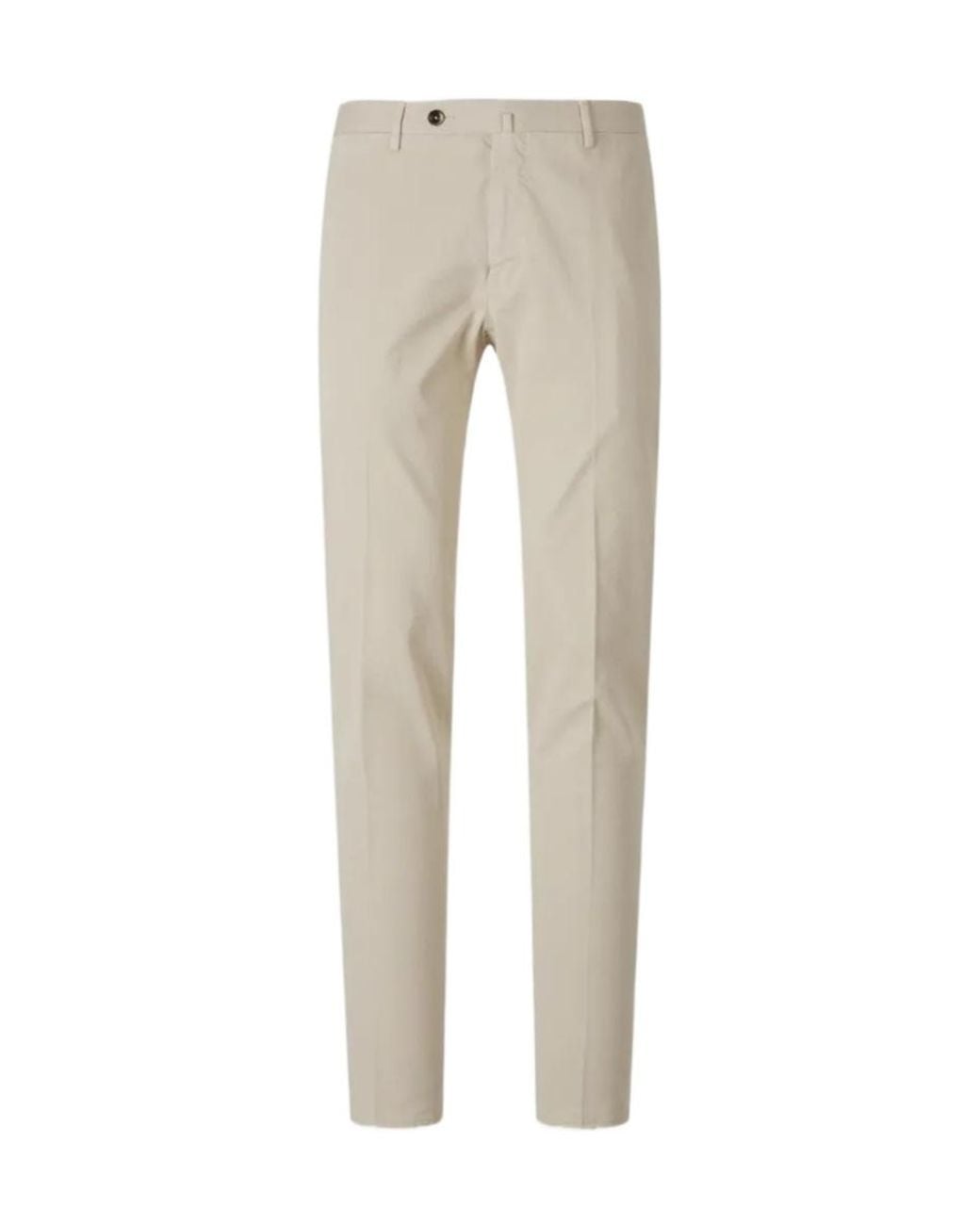 Pt Pantaloni Natural Straight-Leg Trousers for men