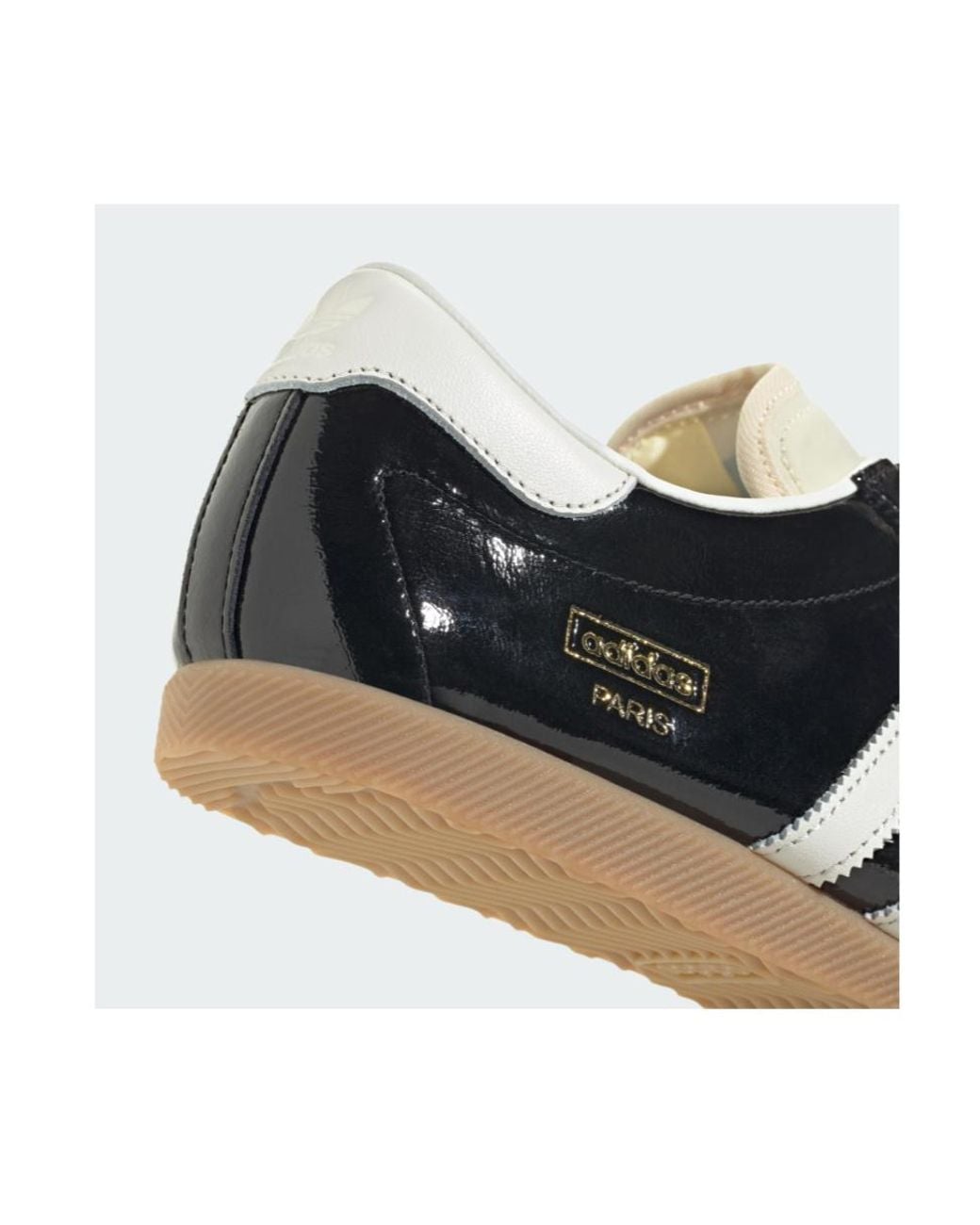 Adidas Black Round-Toe Sneakers for men