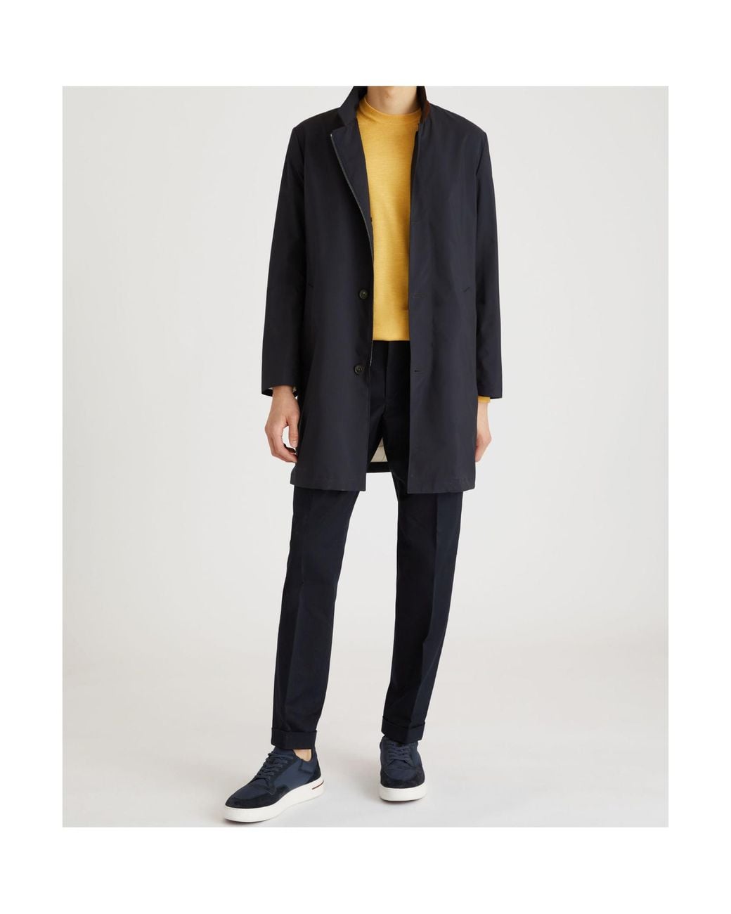 Loro Piana Blue Long Sleeve Jacket for men