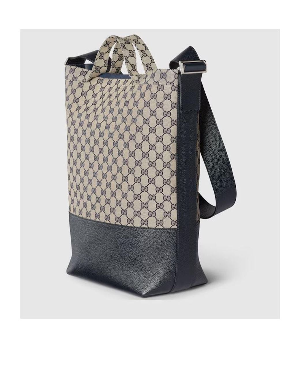 Gucci Gray Large Gg Tote Bag for men