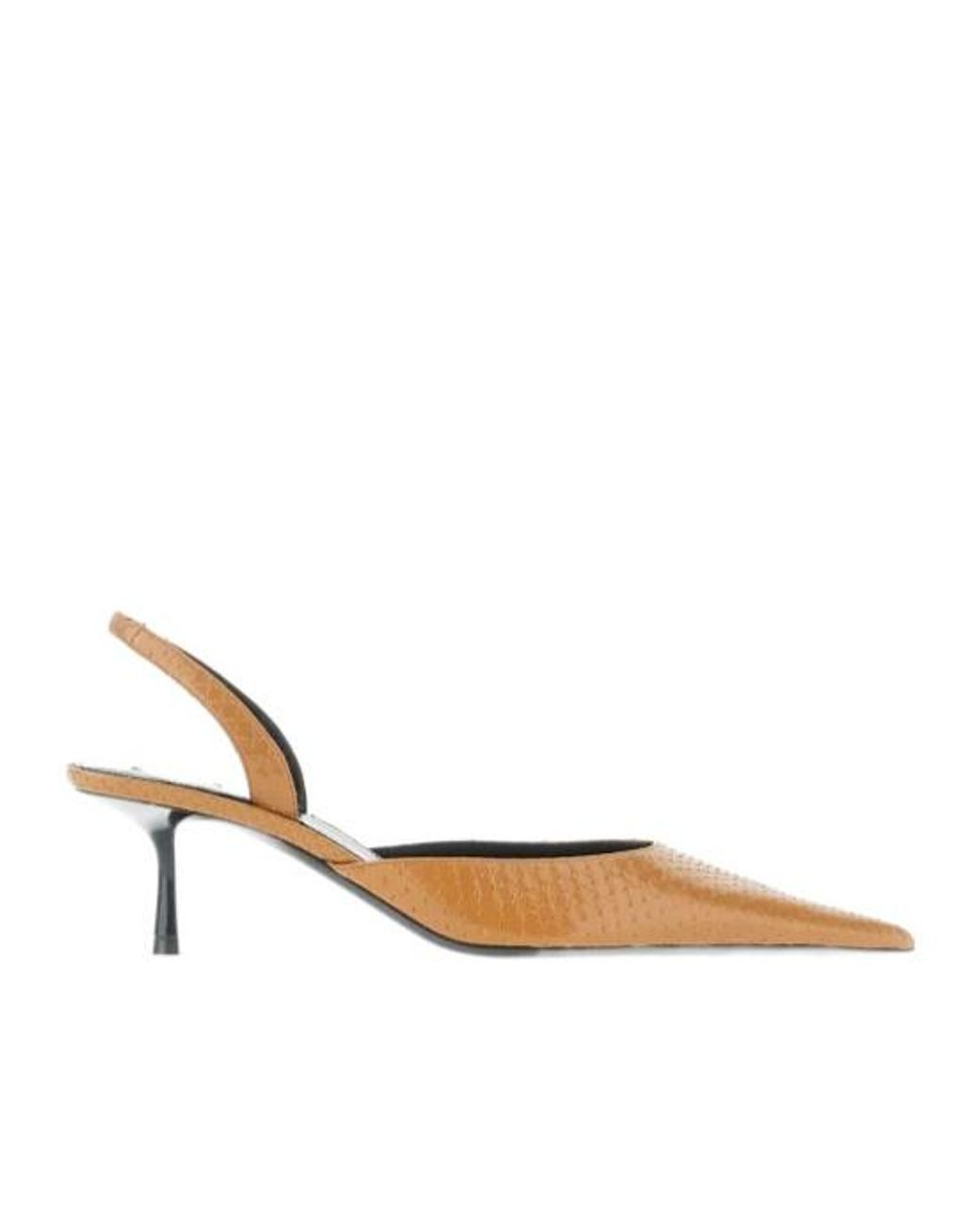 Saint Laurent Multicolor Babylone Pointed Slingback Pumps