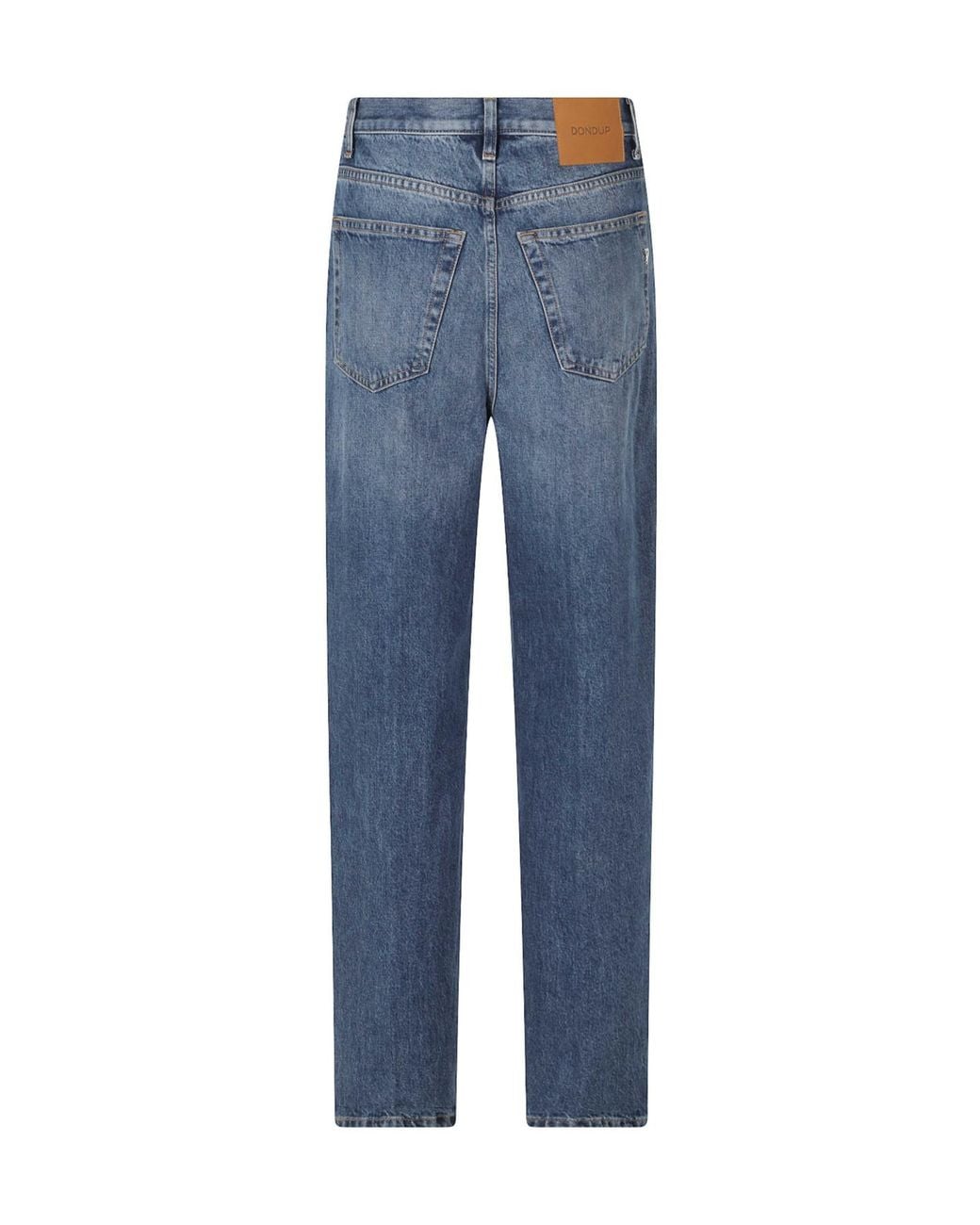 Dondup Blue Bessie Loose Fit Jeans