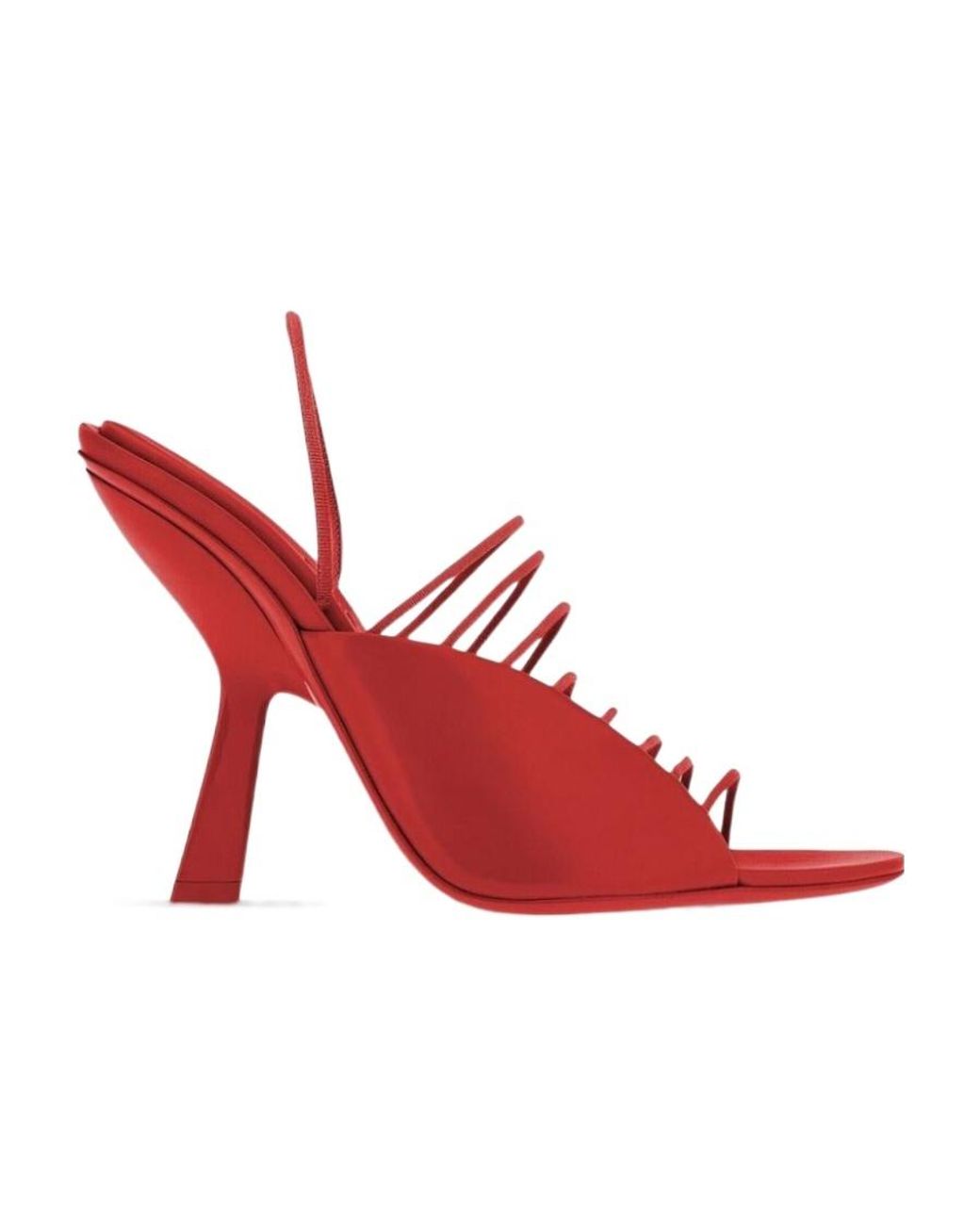 Ferragamo Red Ferragamo Altaire Strap-Detailed Sandals