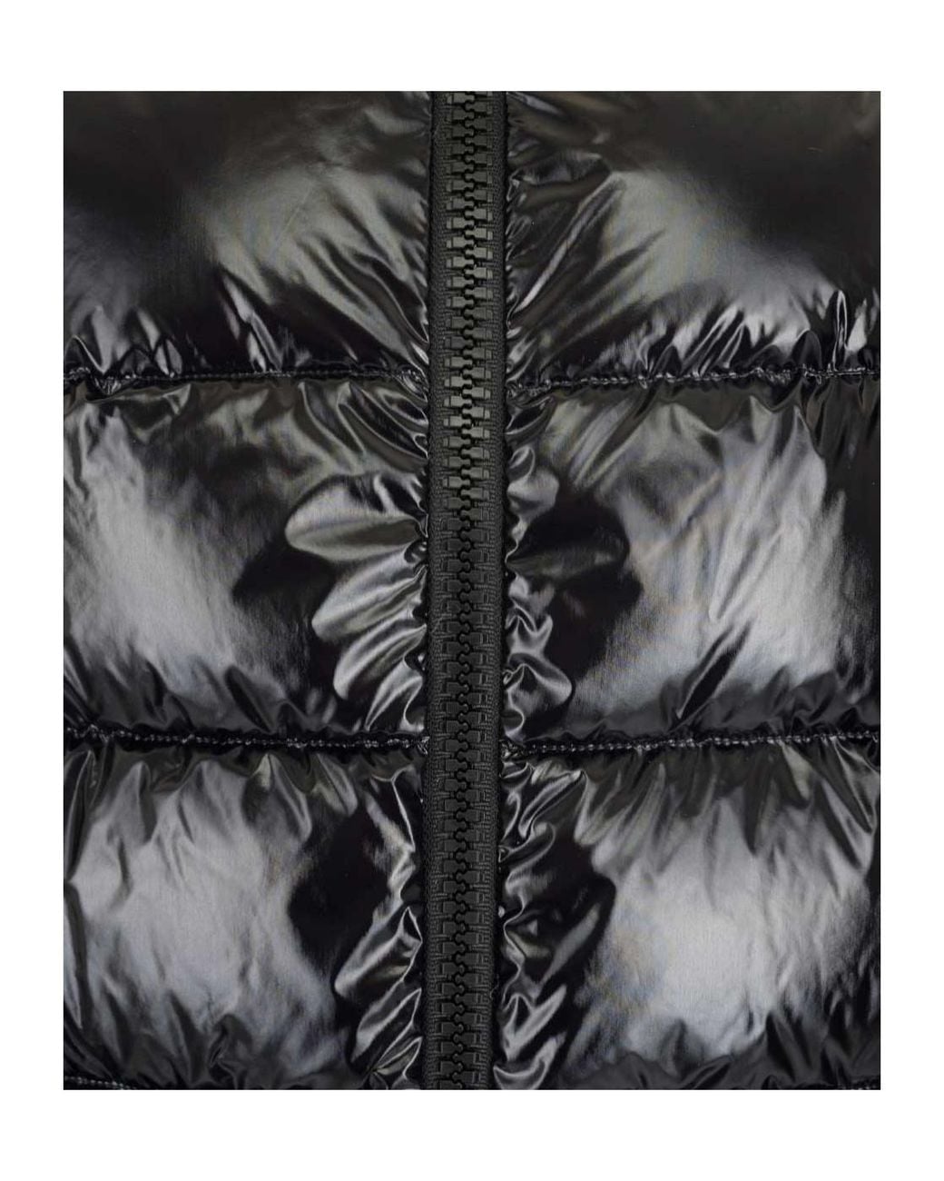 Herno Black Glove Detailed Down Jacket