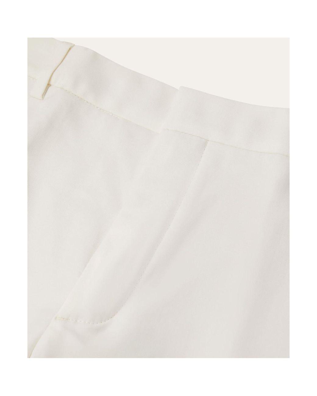 Loro Piana White Jarno Bermuda Shorts for men