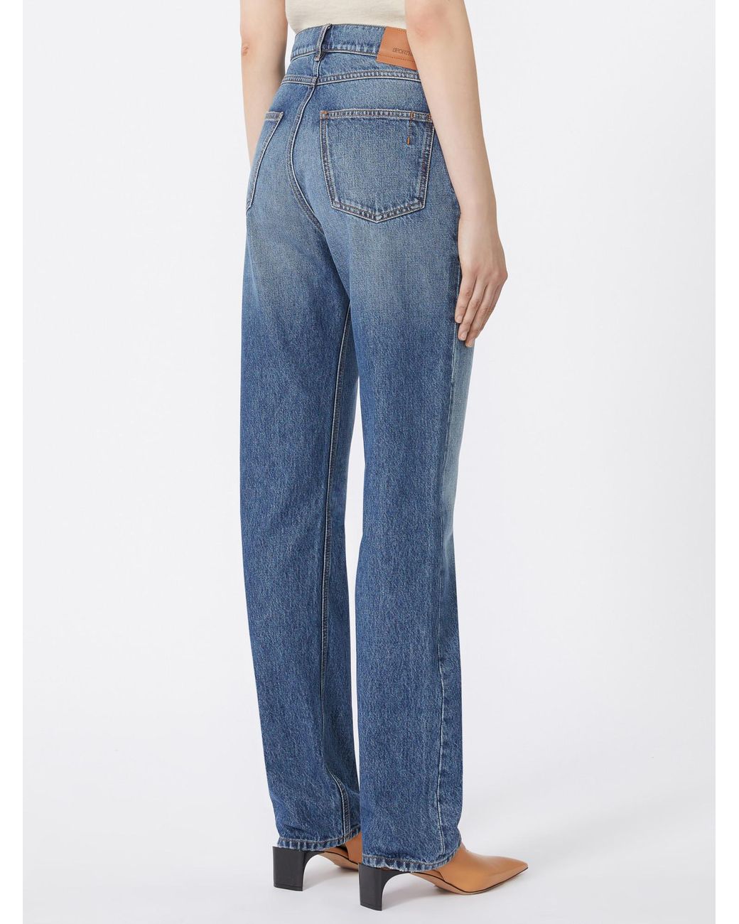 Sportmax Blue Baita Regular Fit Jeans