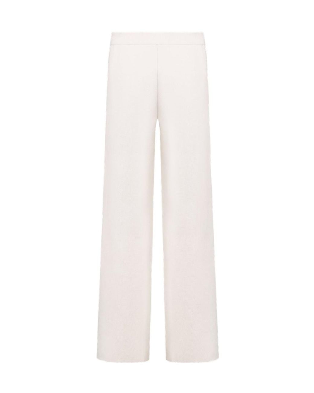 Dior White Flared Pants