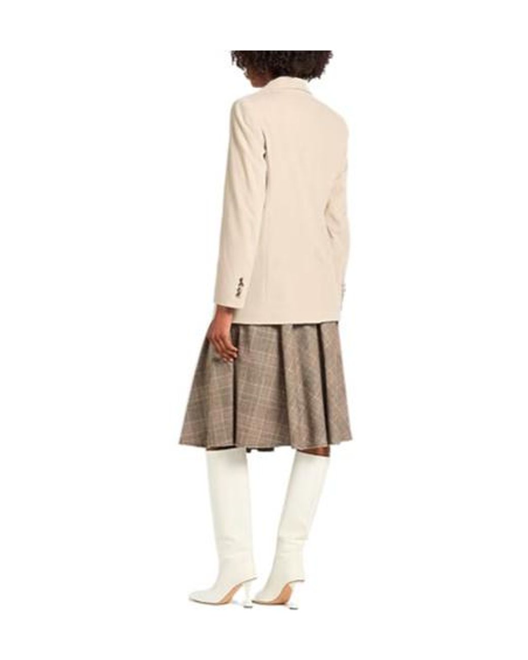 Max Mara Natural Blazer Cotton, Cashmere