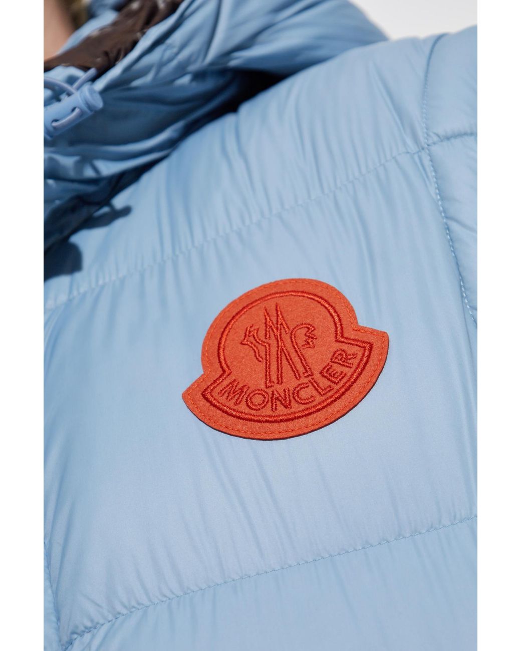 Moncler Blue Down Jackets for men