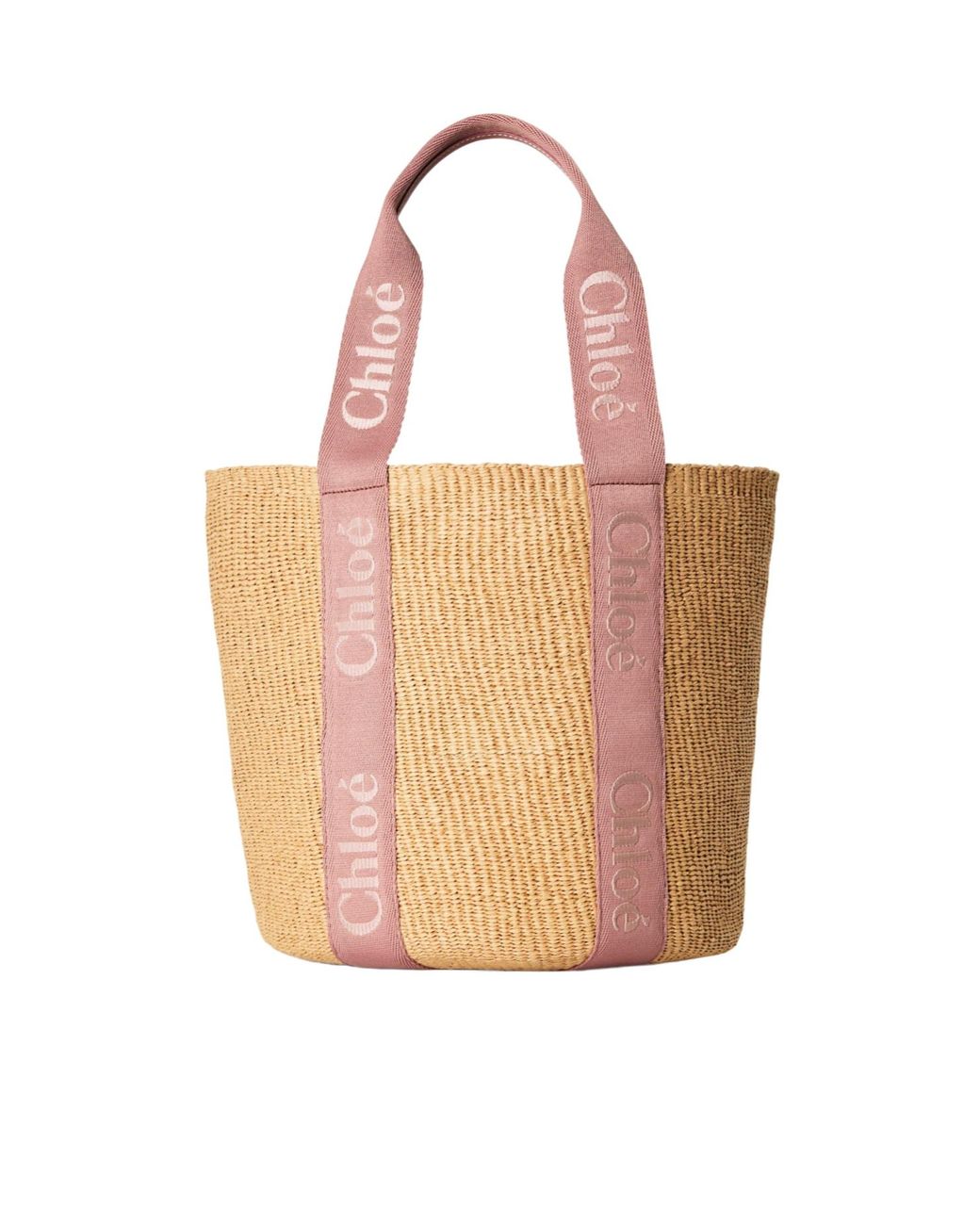 Chloé White Doublehandle Tote Bag