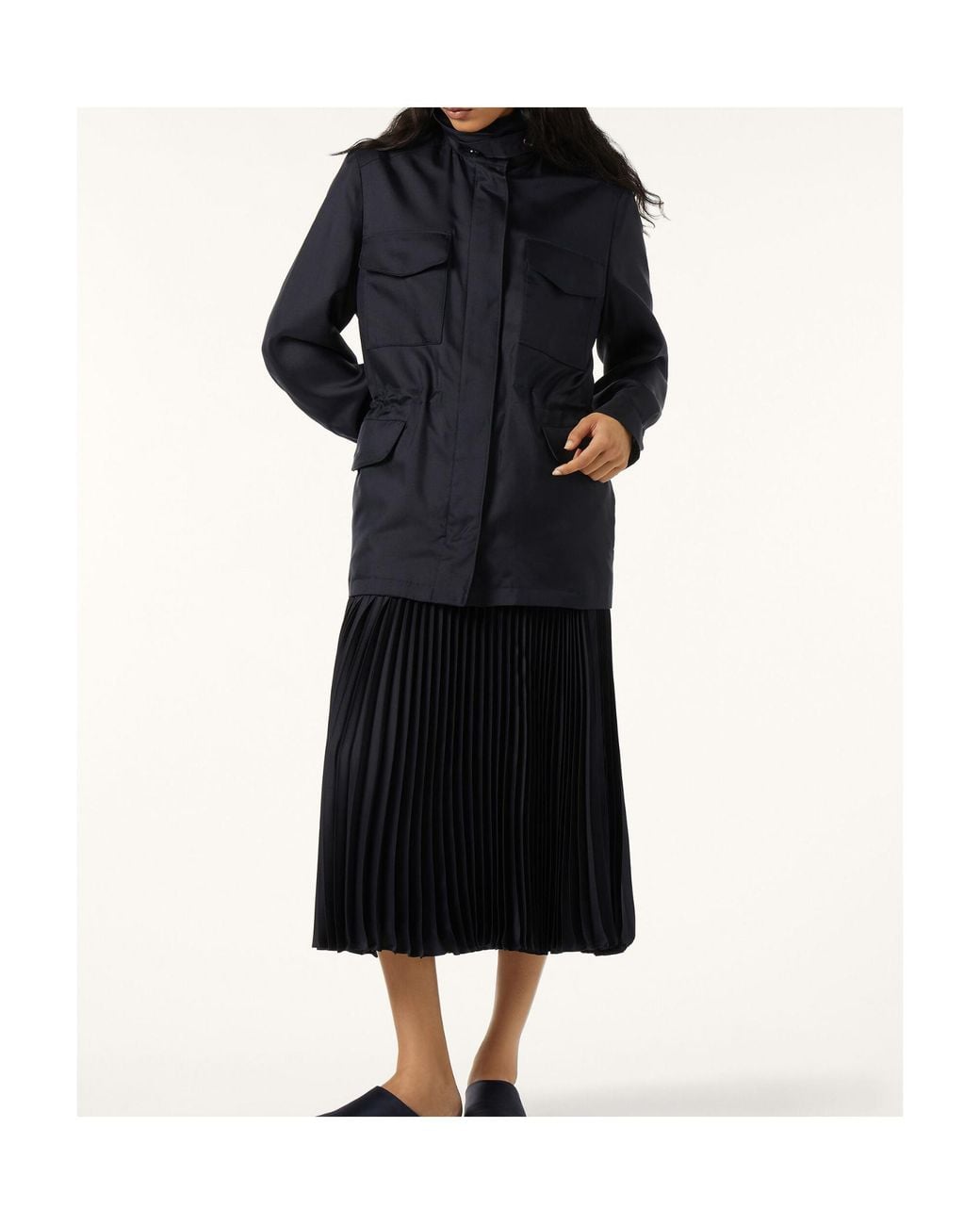 Loro Piana Blue Traveller Mini Field Jacket