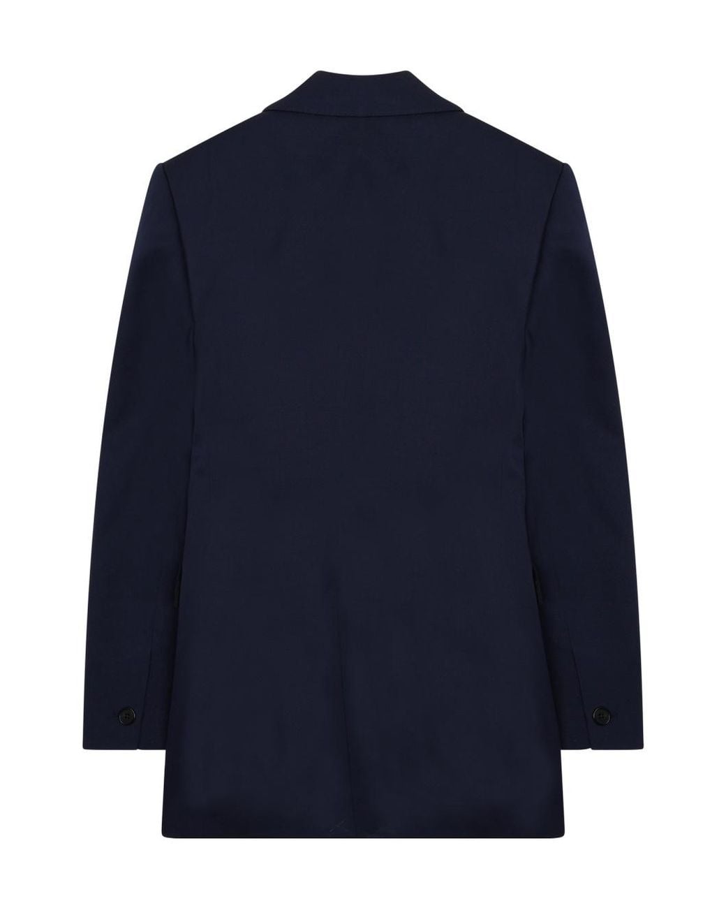 Céline Blue Lapel Long-Sleeved Blazer