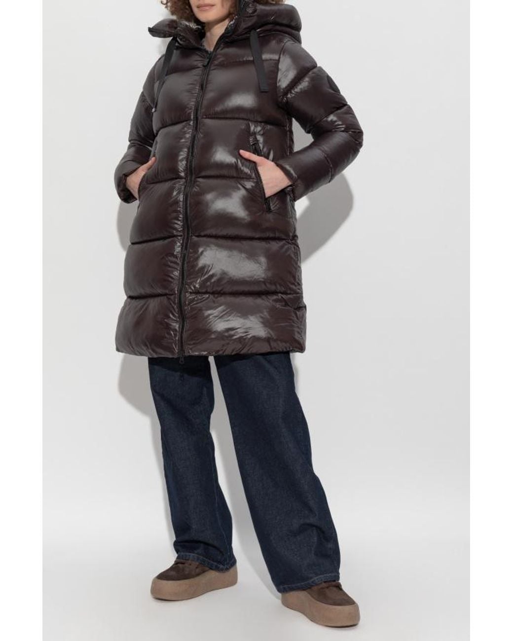 Save The Duck Black Isabel Hooded Puffer Jacket