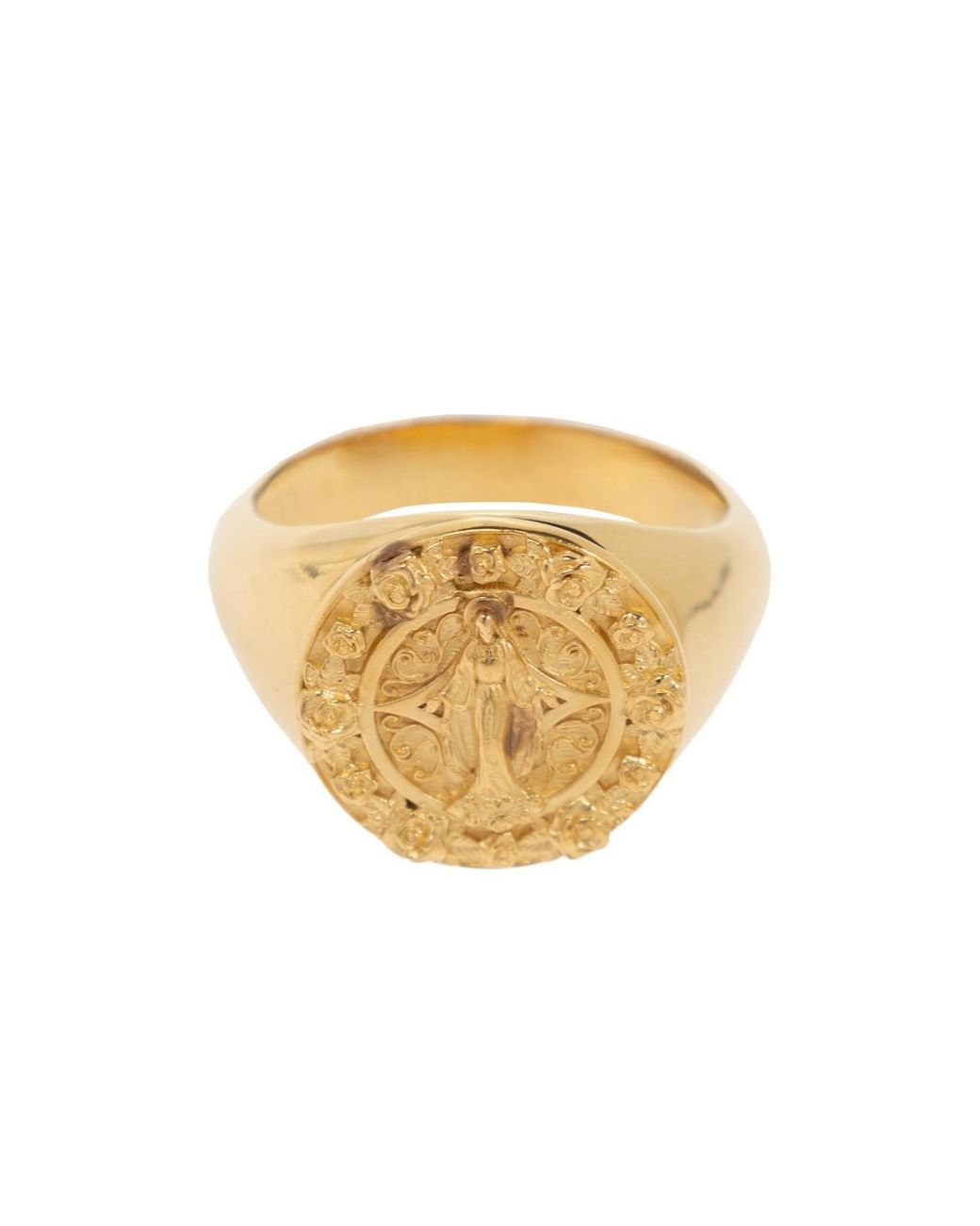 Devotion Ring Dolce & Gabbana Devotion Ring in Metallic for Men | Lyst