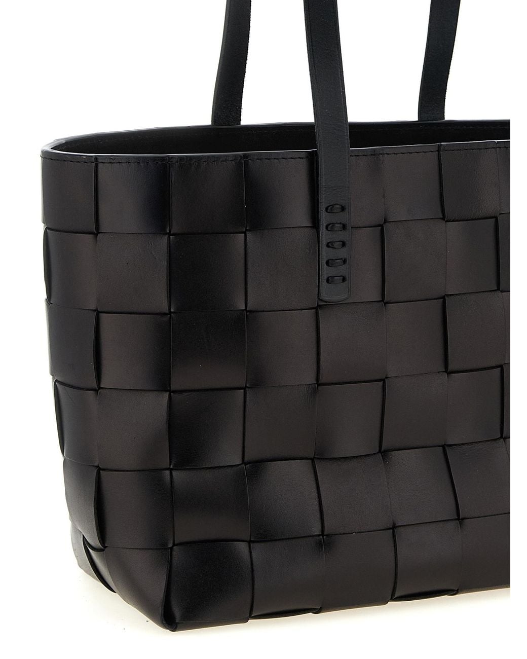 Dragon Diffusion Black Japan Checkerboard Tote Bag