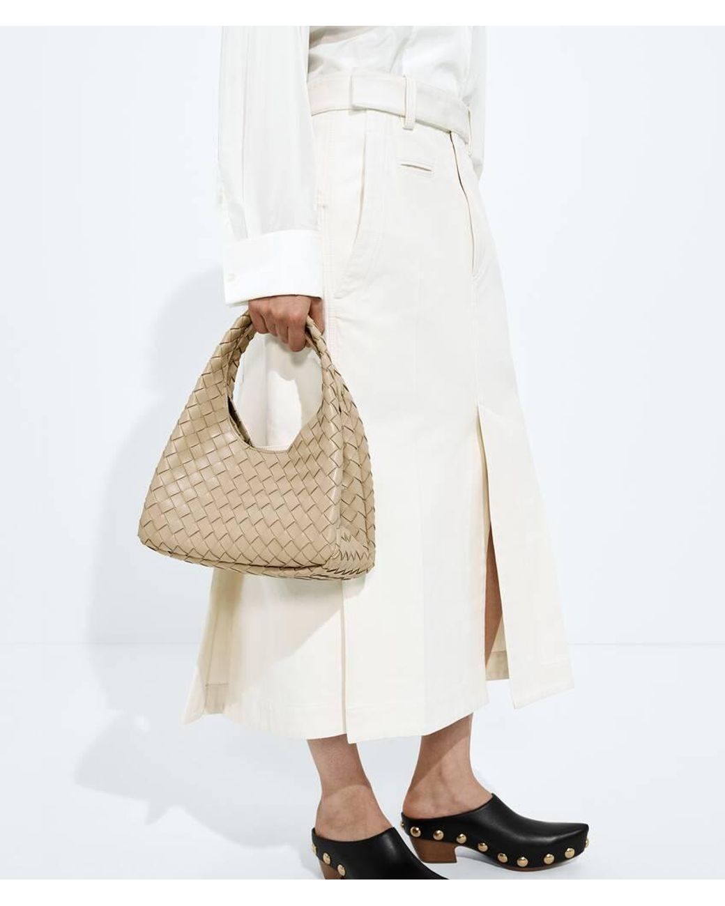 Bottega Veneta Natural Small Campana