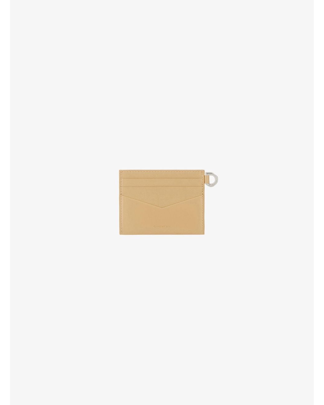 Givenchy Natural 4G Plaque Cardholder
