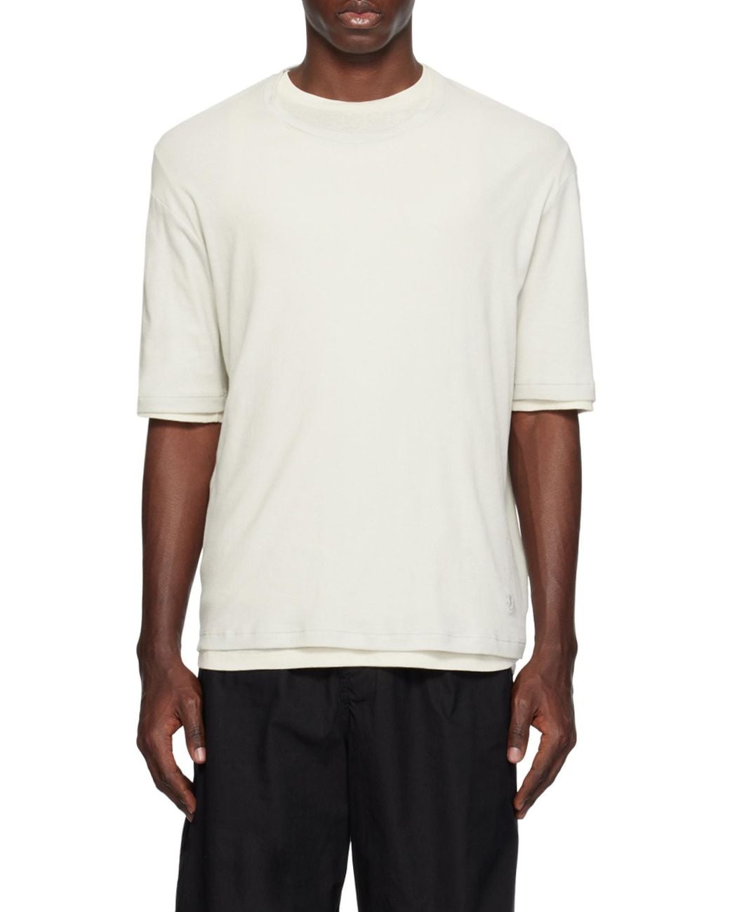 Jil Sander White 3 Pack Crewneck T-Shirt for men