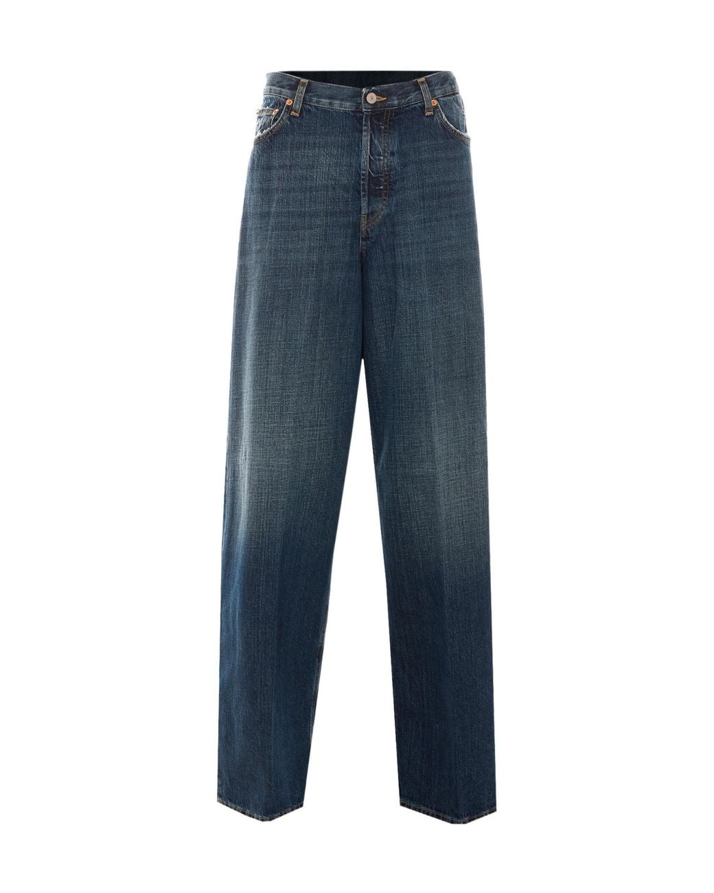 Dondup Blue Dakota Loose-Fit Jeans