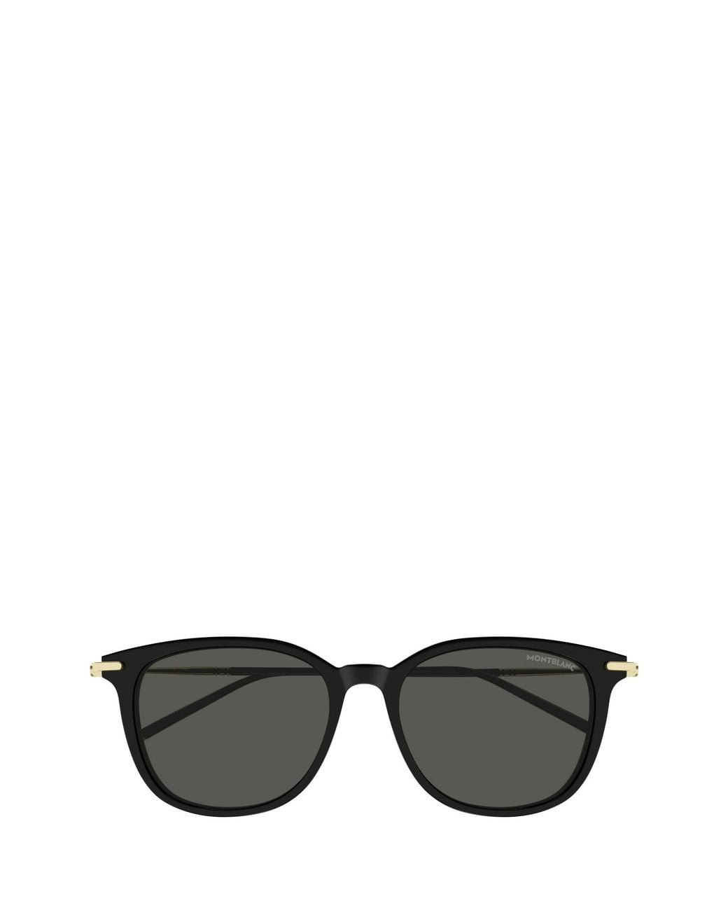Montblanc Black Eyewear Square Frame Sunglasses for men