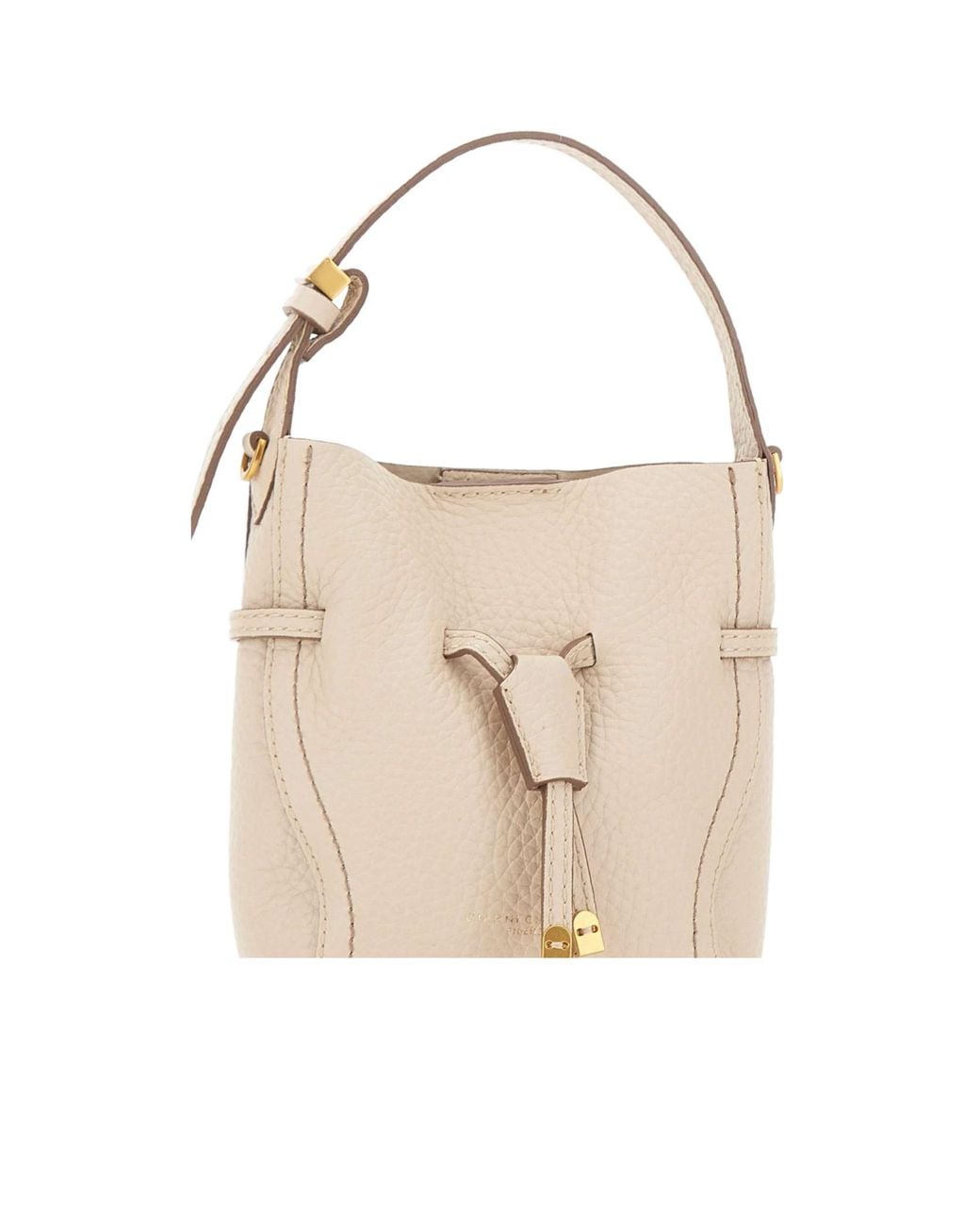 Gianni Chiarini Natural Sienna Mini Bucket Bag