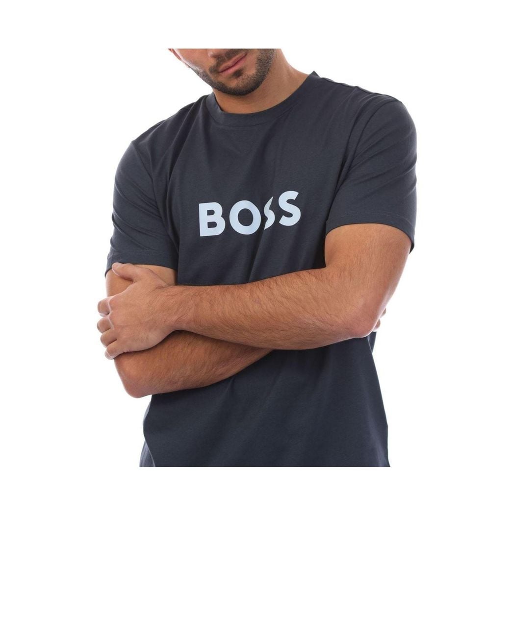 Boss Blue Shortsleeve Tshirt for men
