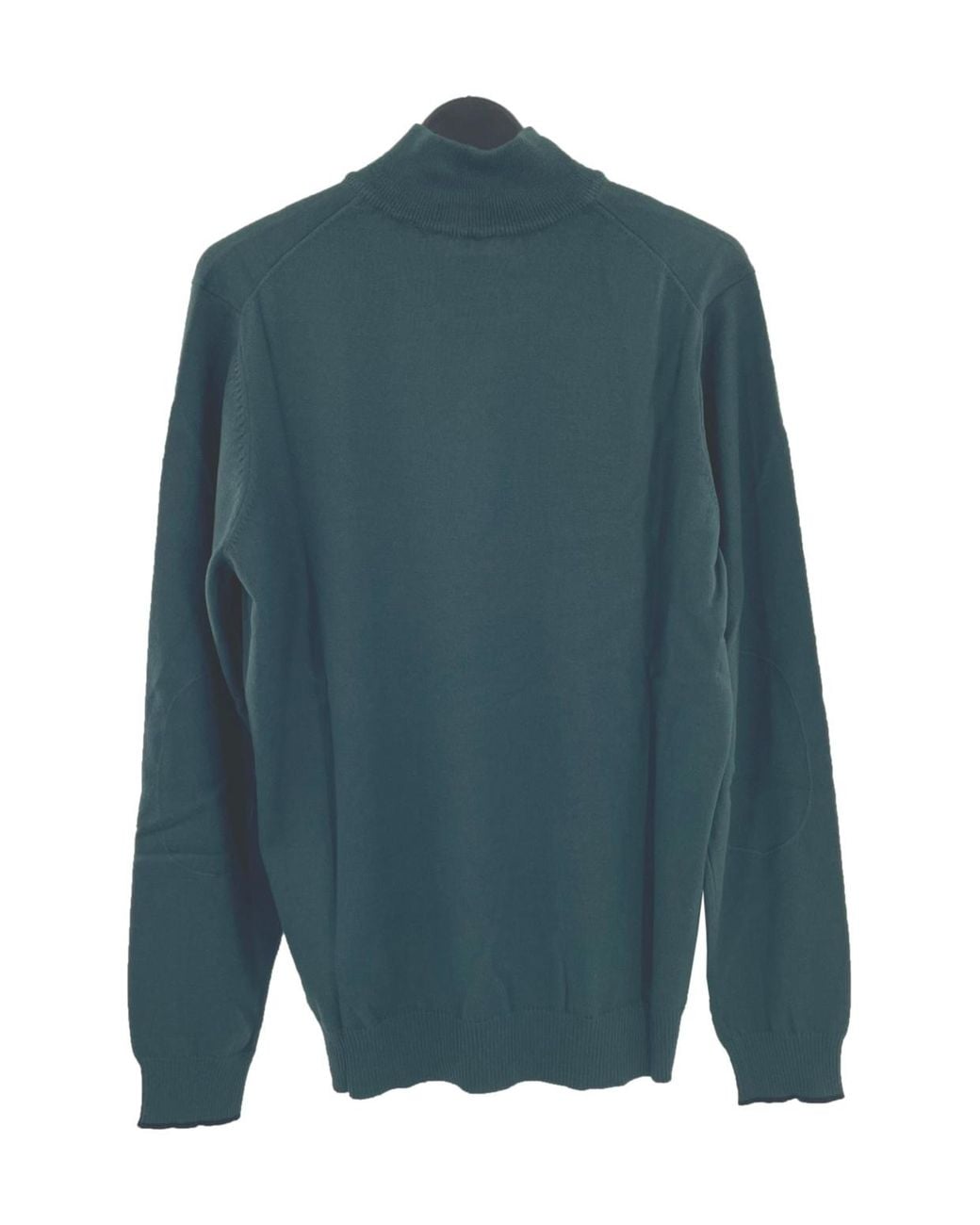 Boss Blue Zippered Long-Sleeved Sweater for men