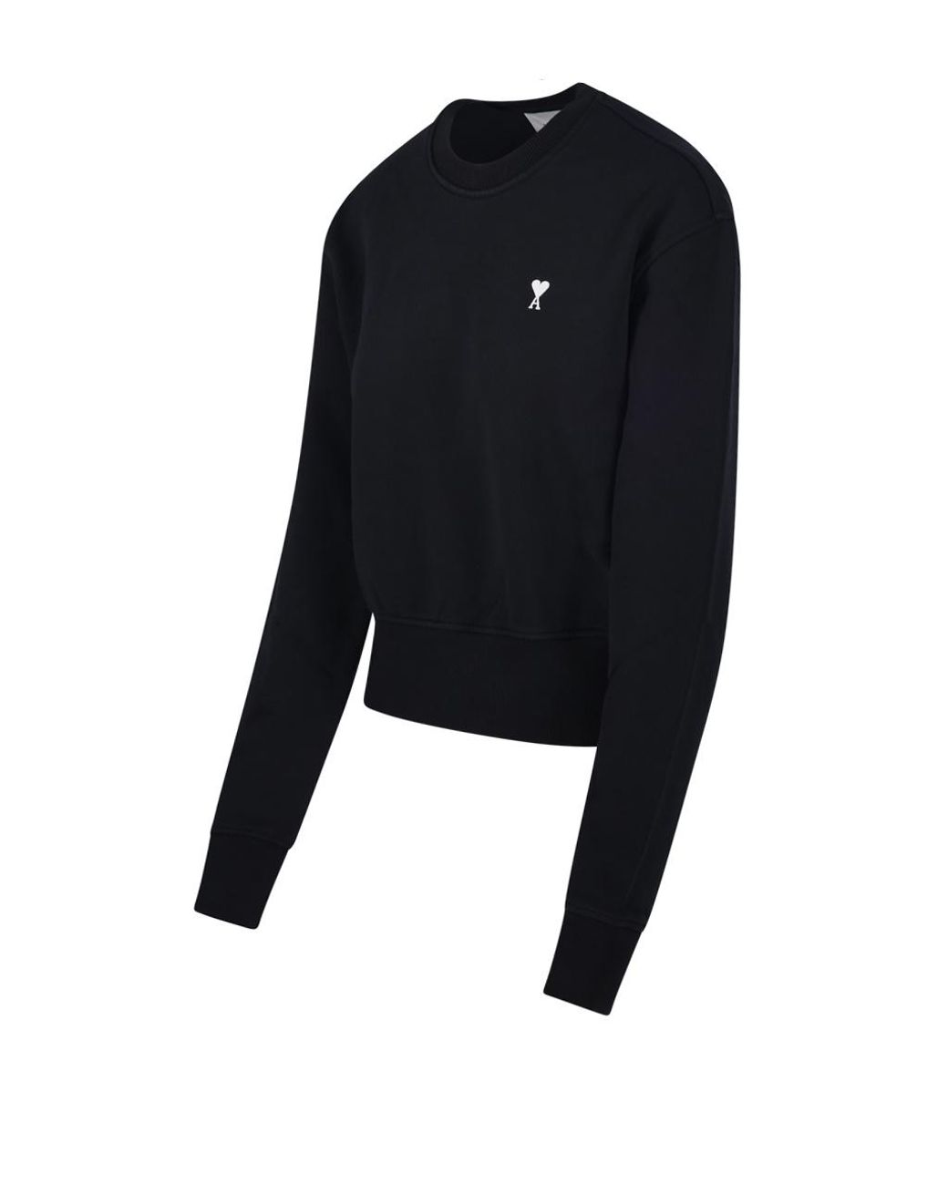 AMI Blue Long-Sleeve Knit Top