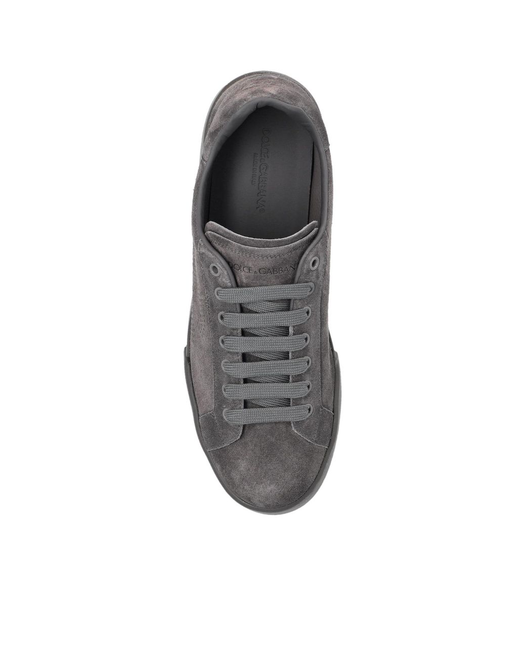 Dolce & Gabbana Gray Sneakers Portofino for men