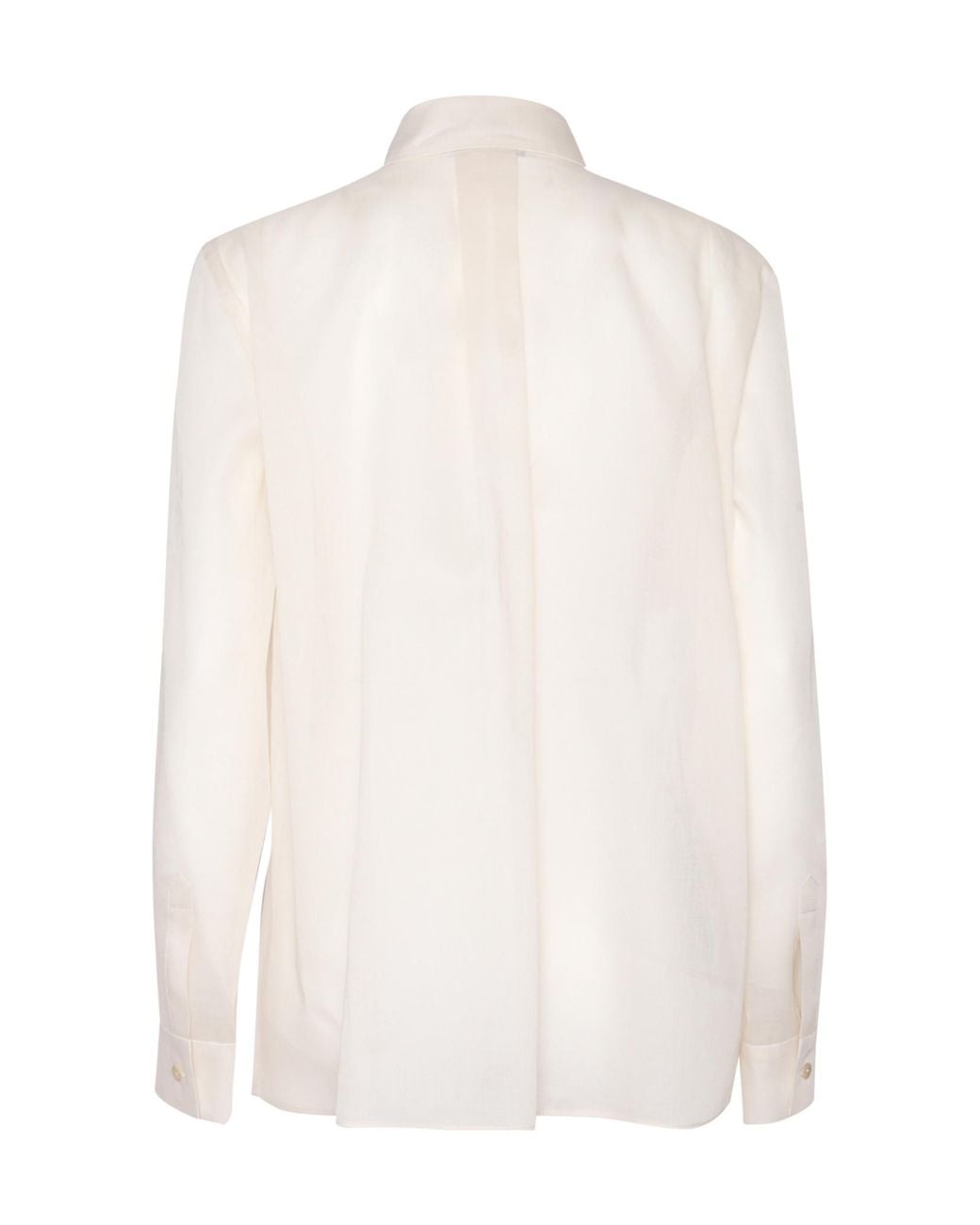 Alberta Ferretti White Long Sleeve Shirt