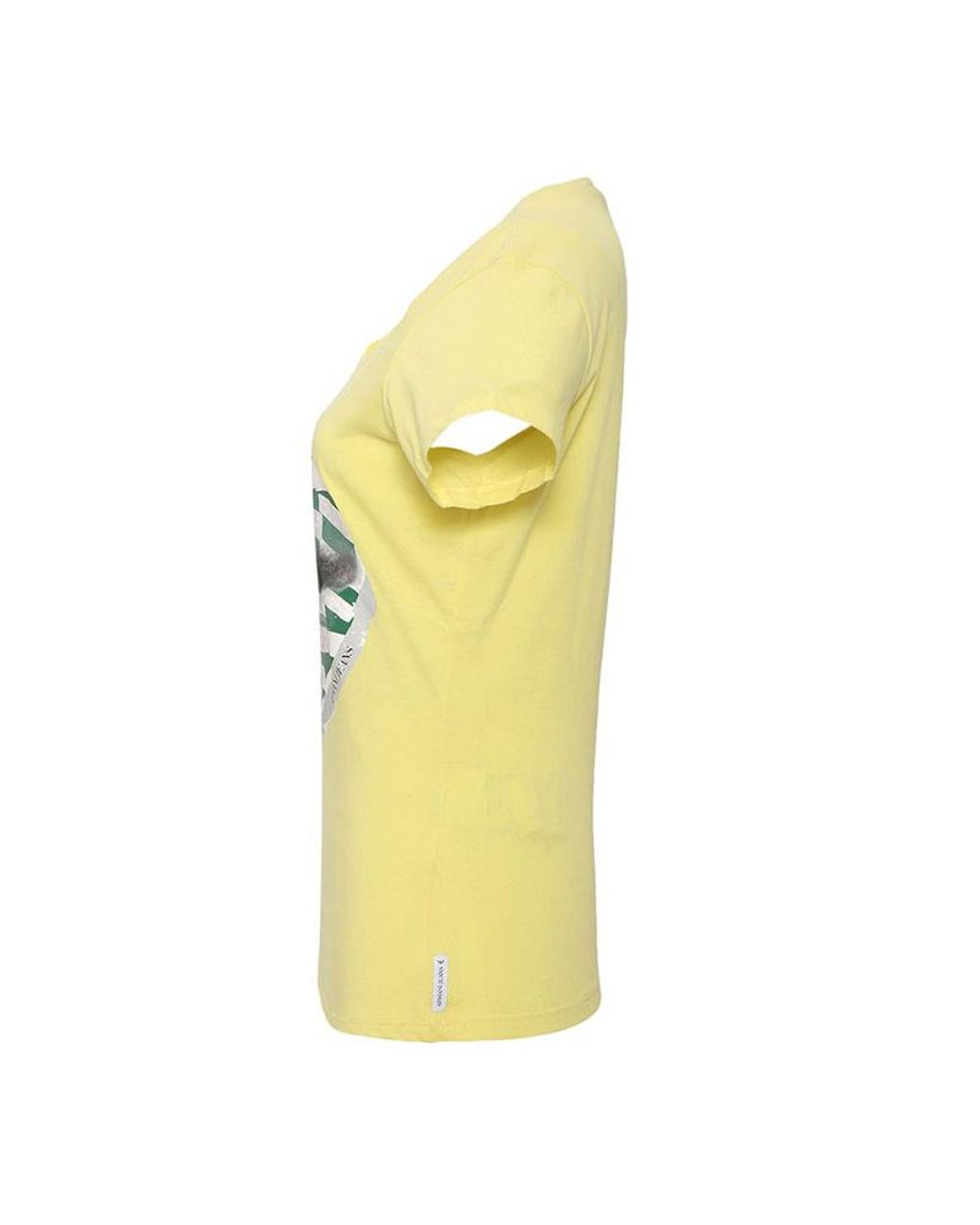 Armani Jeans Yellow Printed T-Shirt