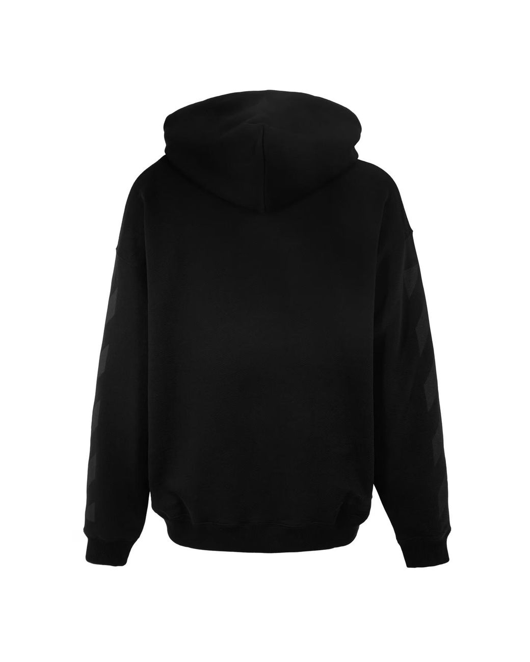 Off-White c/o Virgil Abloh Black Diag Skate Pull Over Hoodie for men