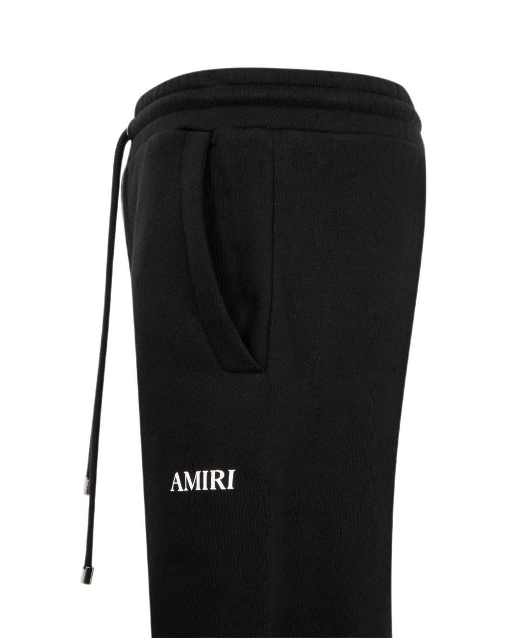 Amiri Black Relaxed Pull On Sweatpants for men