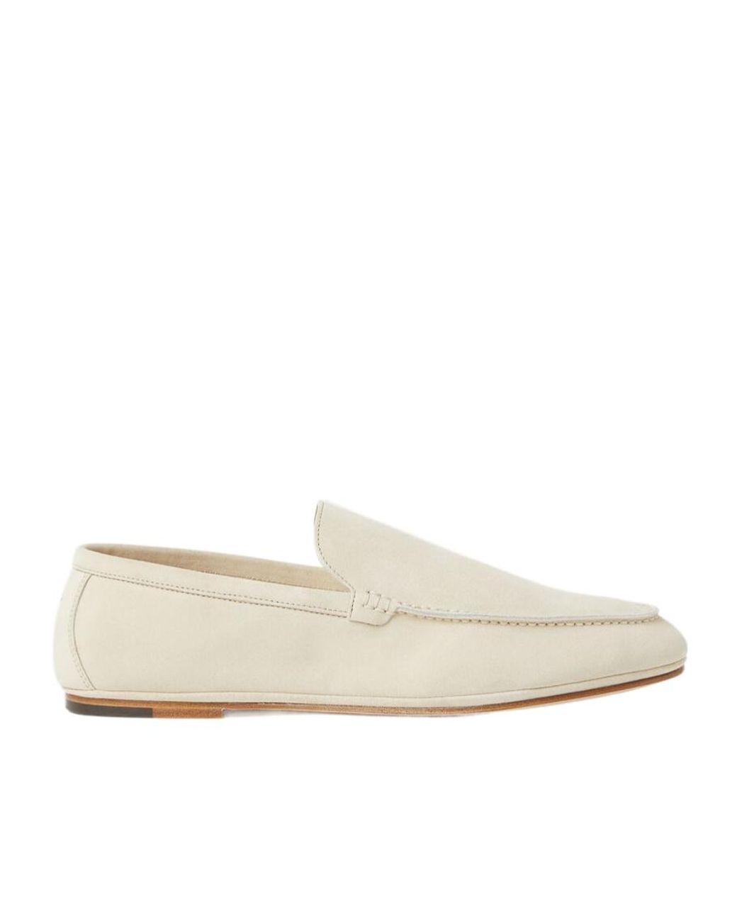 Loro Piana White Summer Anton Walk Loafer for men