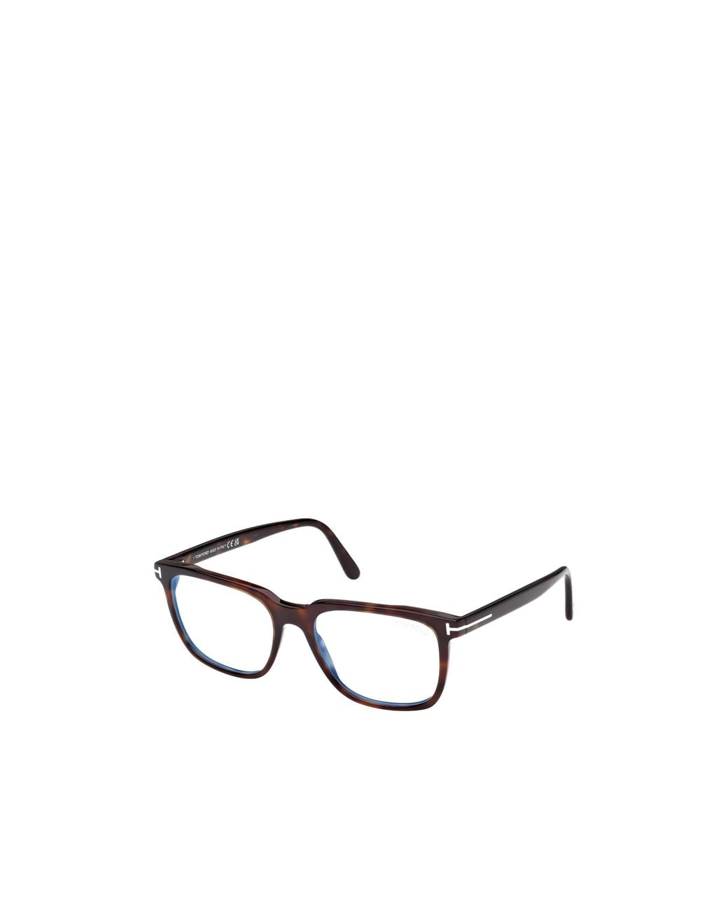 Tom Ford White Eyewear Square Frame Glasses for men