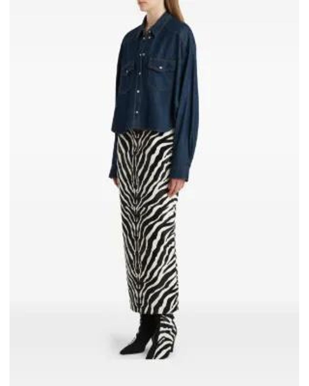 Khaite Blue Grenon Shirt