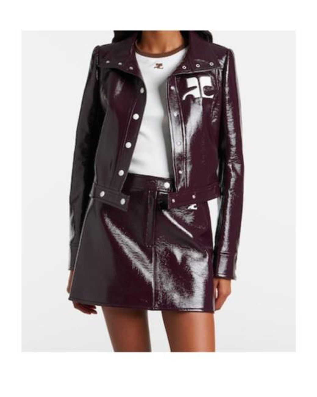 Courreges Multicolor Reedition Logo Jacket