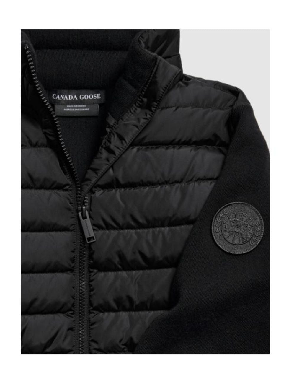 Canada Goose Black Hybridge Hayes Down Jacket
