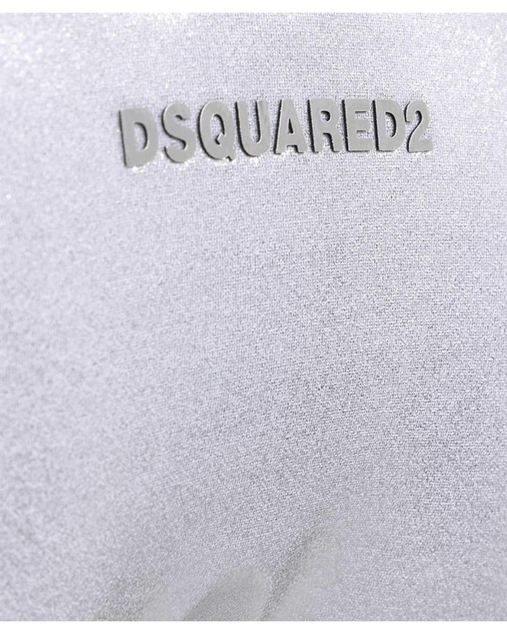 DSquared² White Triangle Bikini Swimsuit
