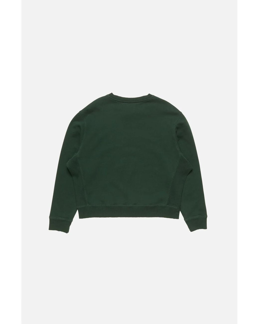Acne Green Logo Sweatshirt for men