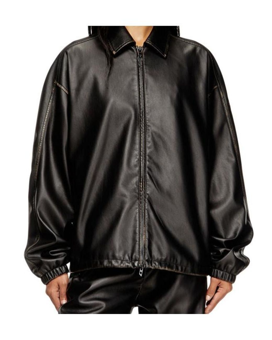 DIESEL Black J-Ake Zip-Up Jacket