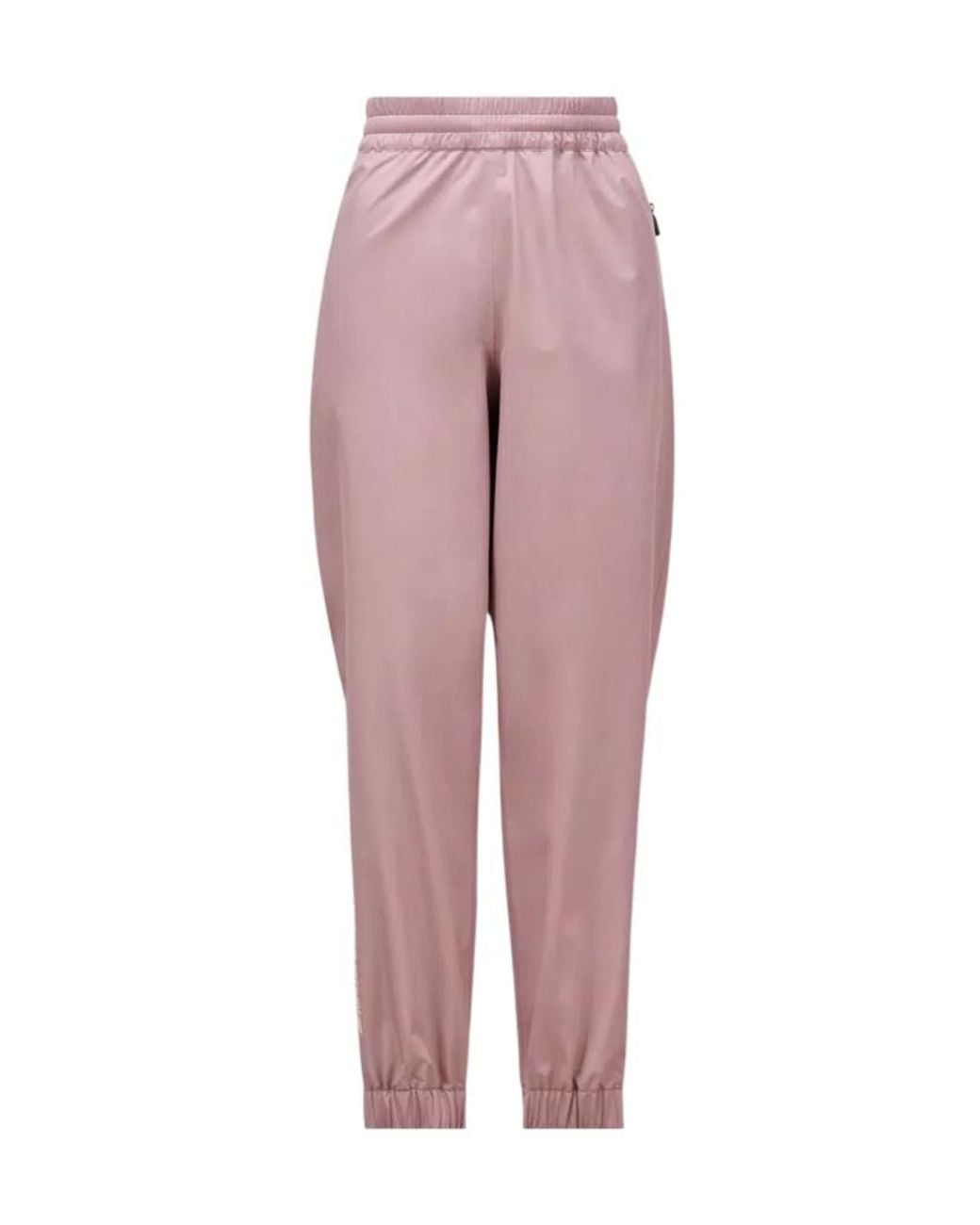 Moncler Pink Grenoble Elastic Waistband Trousers
