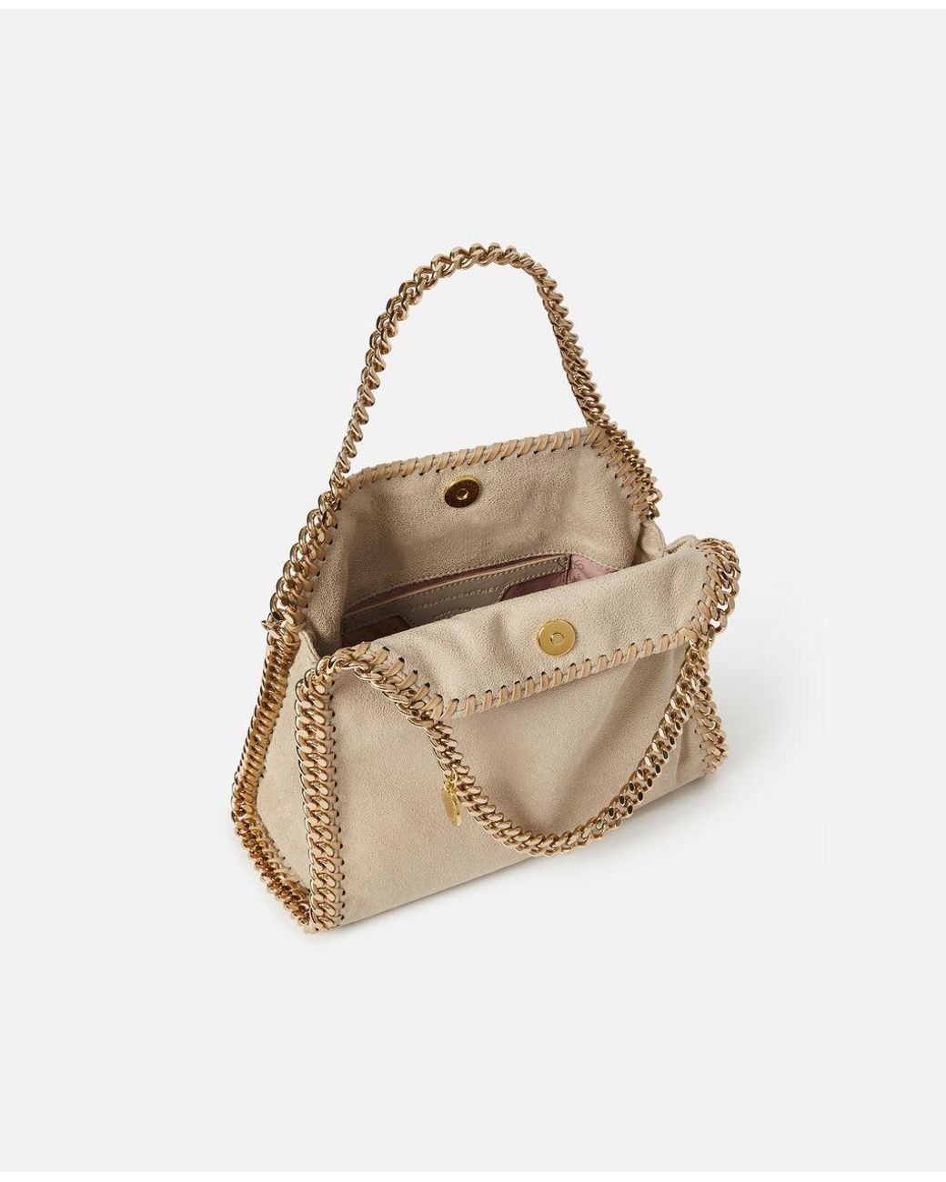 Stella McCartney Natural Falabella Mini Tote Bag