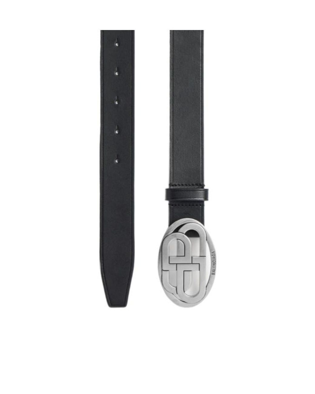 Balenciaga Multicolor Logo Buckle Belt for men