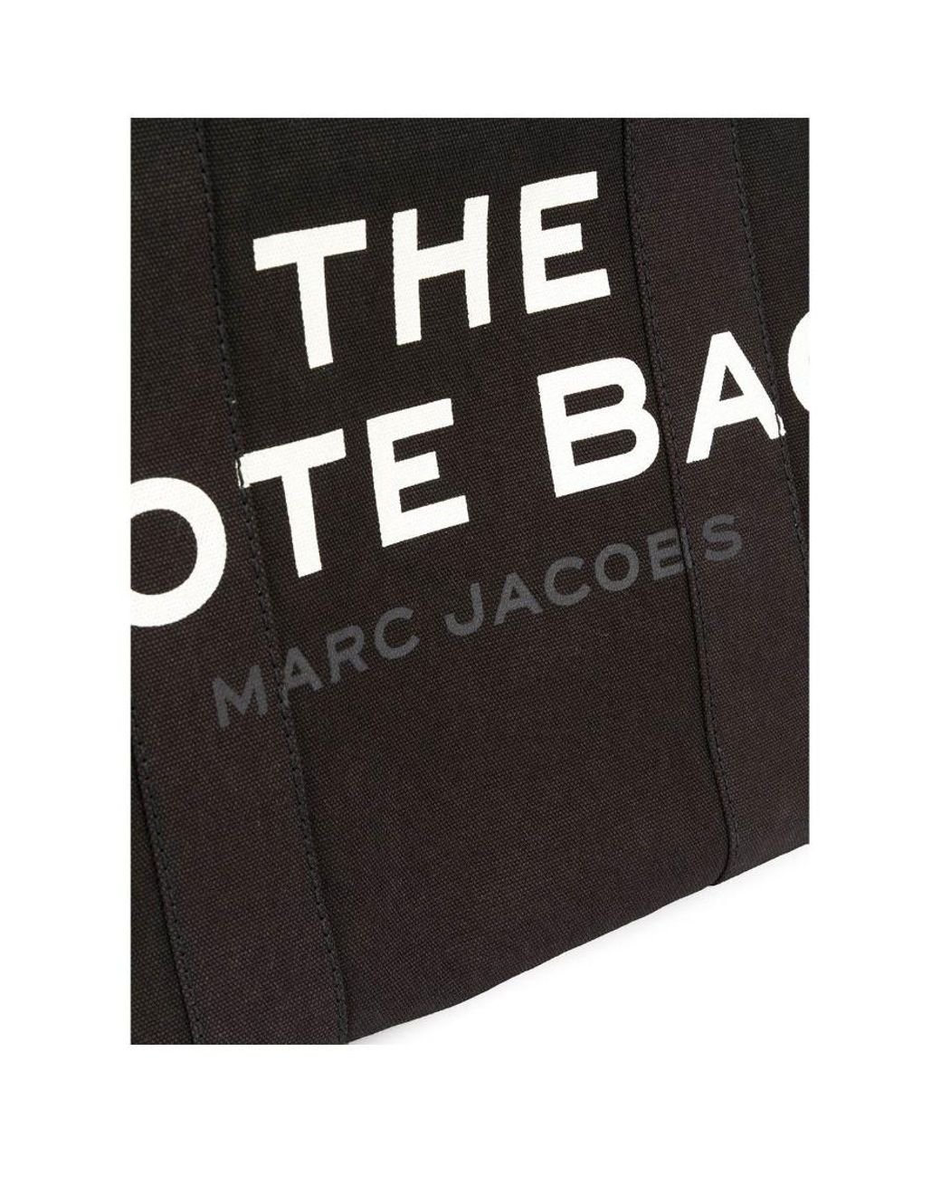 Marc Jacobs Black Logo Printed Handbag