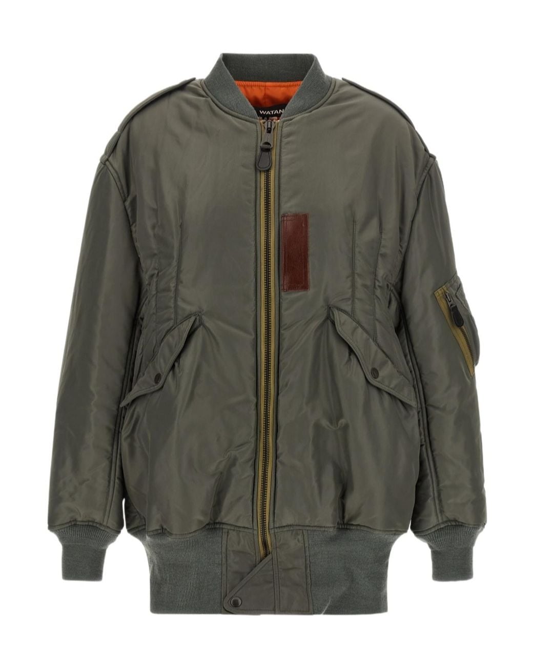 Junya Watanabe Green Padded Bomber Jacket
