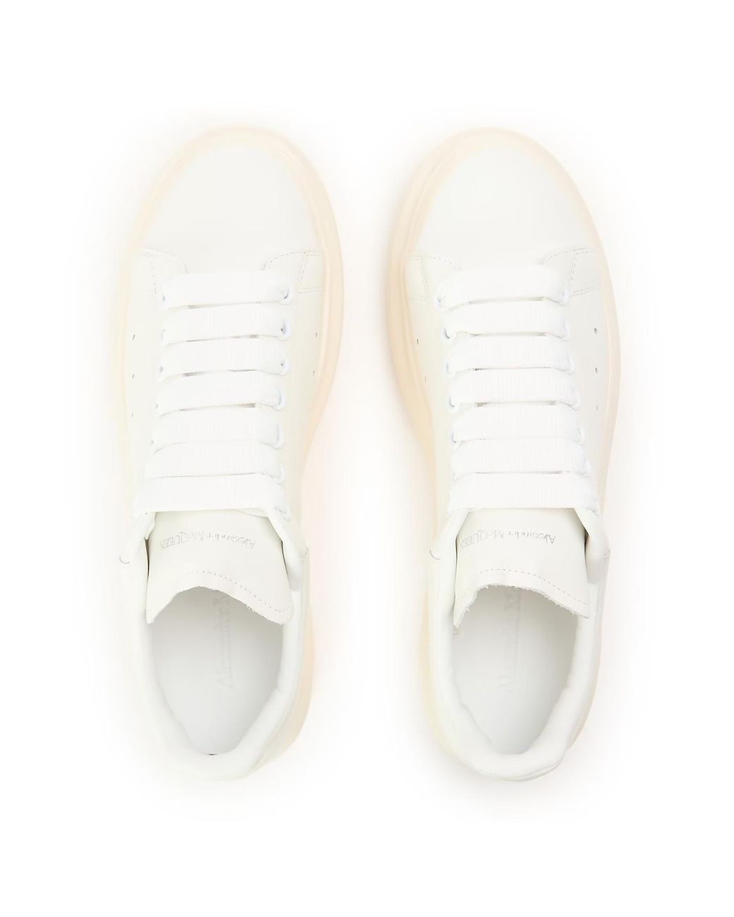 McQueen Black Logo Low-Top Sneakers
