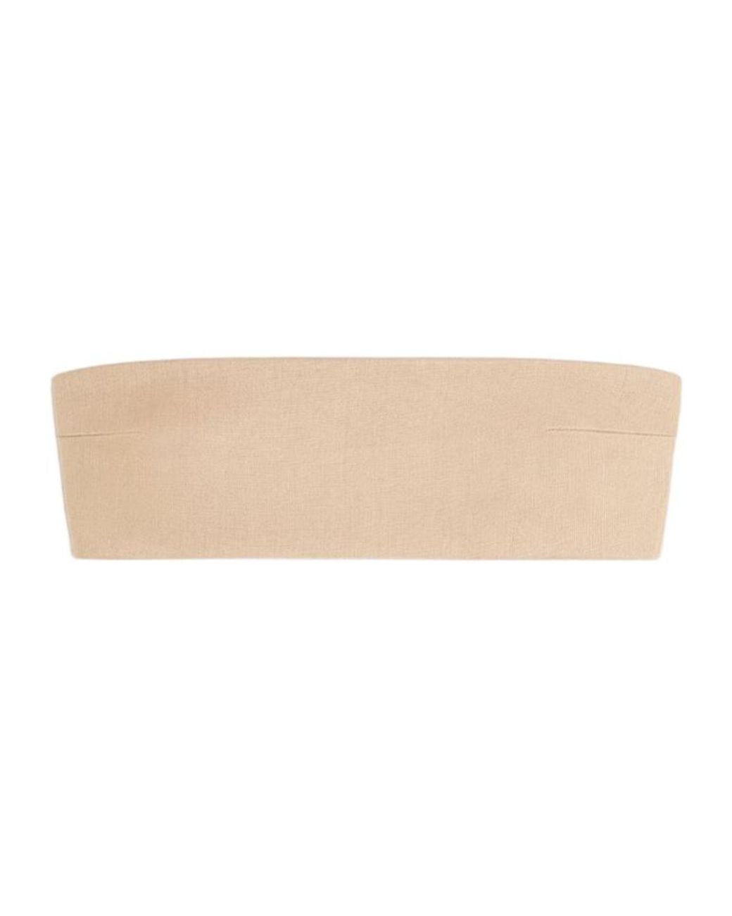 Max Mara Natural Bandeau Bra
