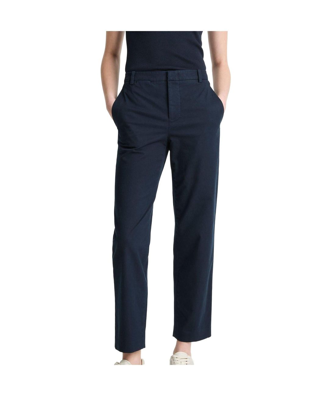 Vince Blue Cropped Trousers